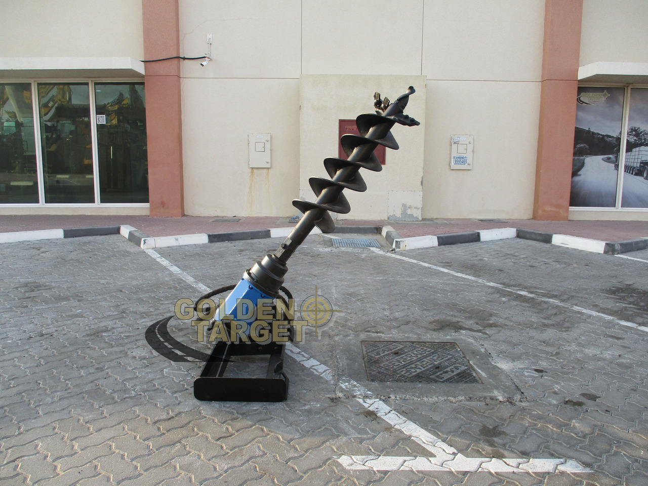 BOBCAT Skid Steer Auger Attachment - Erdbohrer für Kompaktlader: das Bild 1 BOBCAT Skid Steer Auger Attachment - Erdbohrer für Kompaktlader: das Bild 1