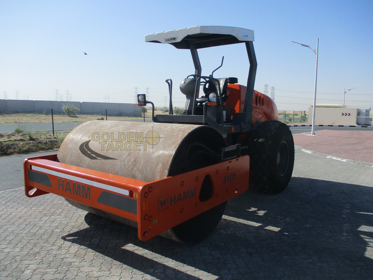 HAMM 311D Single Drum Roller - Walzenzug: das Bild 2 HAMM 311D Single Drum Roller - Walzenzug: das Bild 2
