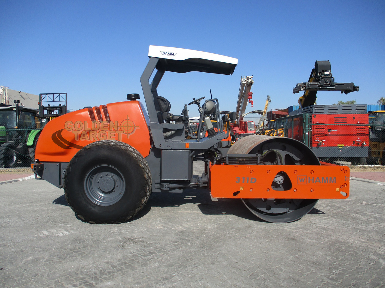 HAMM 311D Single Drum Roller - Walzenzug: das Bild 5 HAMM 311D Single Drum Roller - Walzenzug: das Bild 5