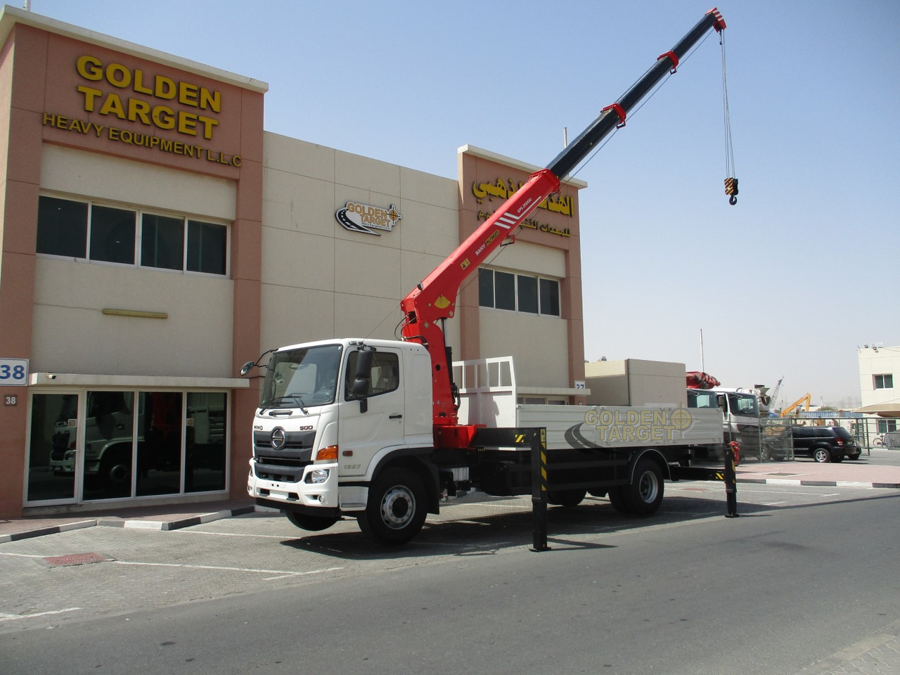 Autokran neu kaufen HINO 500 1927 4x2 SANY PALFINGER SPS20000 Crane: das Bild 9