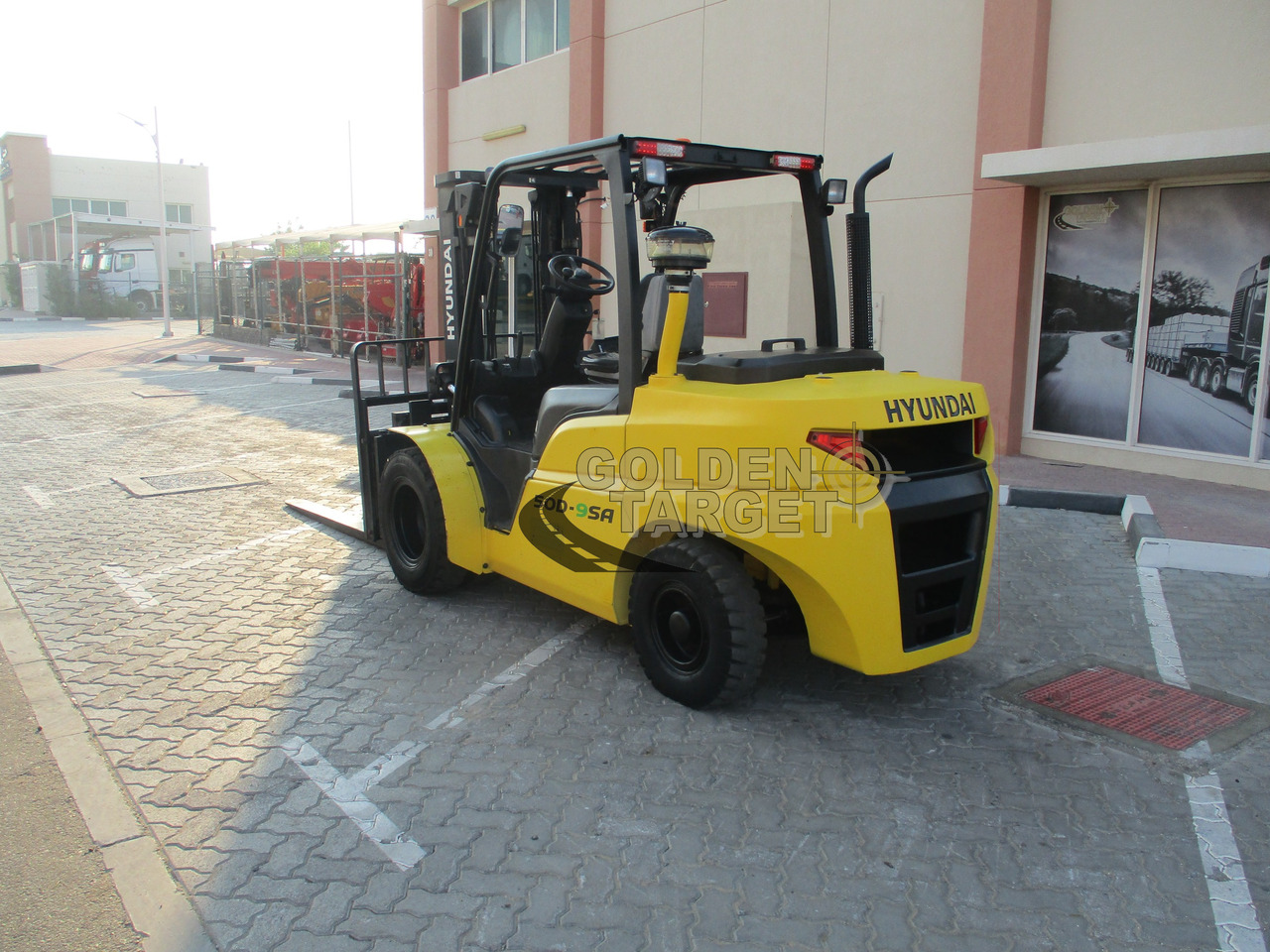 HYUNDAI 50D-9SA Forklift - Dieselstapler: das Bild 4 HYUNDAI 50D-9SA Forklift - Dieselstapler: das Bild 4