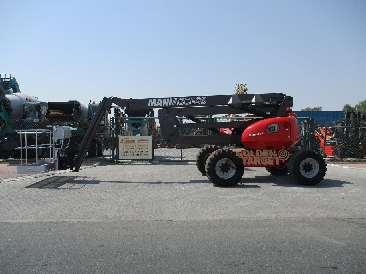 MANITOU 200 ATJ 4x4 Articulated Boom Lift - Gelenkarmbühne: das Bild 5 MANITOU 200 ATJ 4x4 Articulated Boom Lift - Gelenkarmbühne: das Bild 5