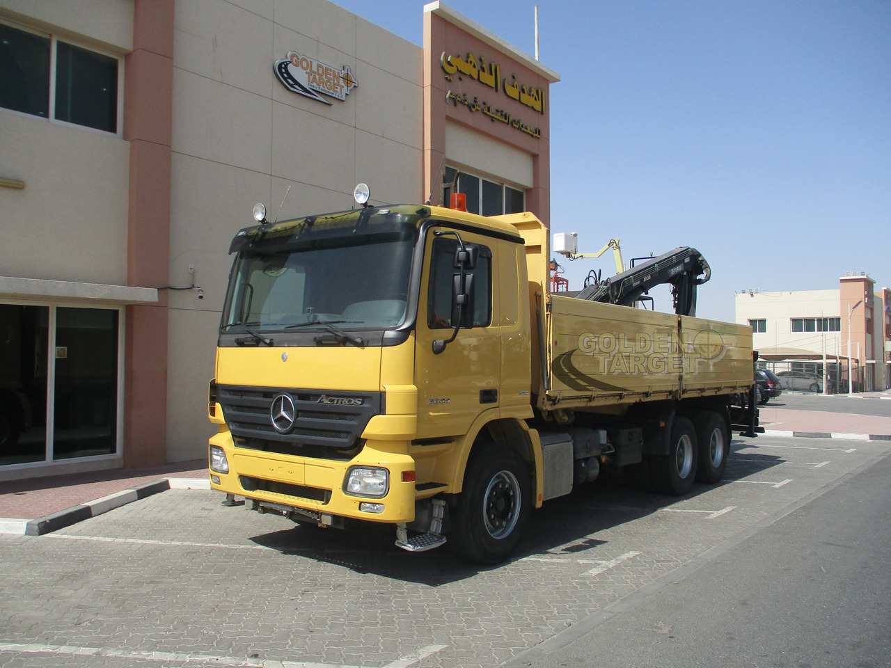 MERCEDES-BENZ ACTROS 2644 6×4 with ATLAS 165.2 Block Crane - Autokran: das Bild 2 MERCEDES-BENZ ACTROS 2644 6×4 with ATLAS 165.2 Block Crane - Autokran: das Bild 2