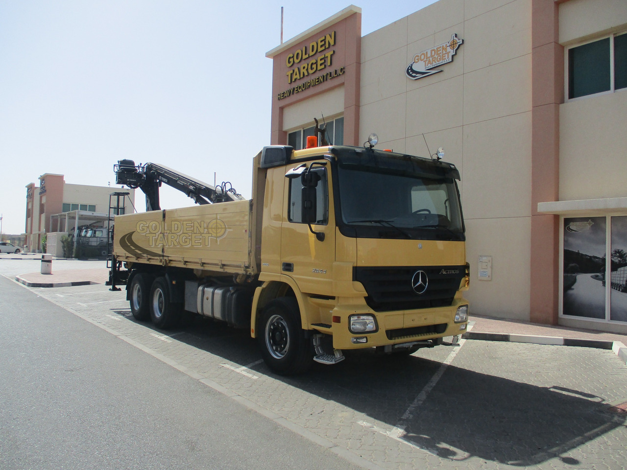 MERCEDES-BENZ ACTROS 2644 6×4 with ATLAS 165.2 Block Crane - Autokran: das Bild 1 MERCEDES-BENZ ACTROS 2644 6×4 with ATLAS 165.2 Block Crane - Autokran: das Bild 1