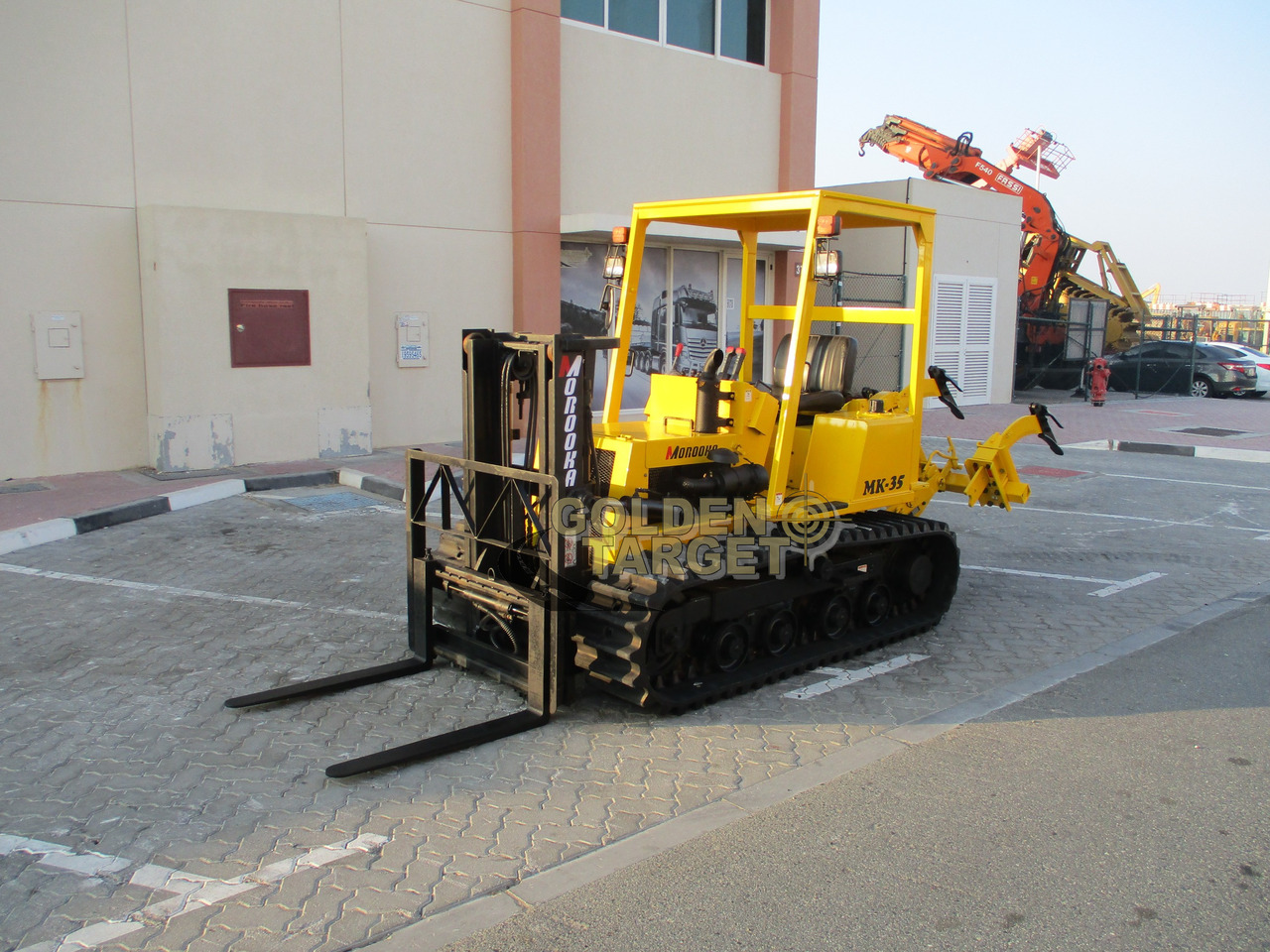 Morooka MK35 Tracks Forklift - Dieselstapler: das Bild 2 Morooka MK35 Tracks Forklift - Dieselstapler: das Bild 2