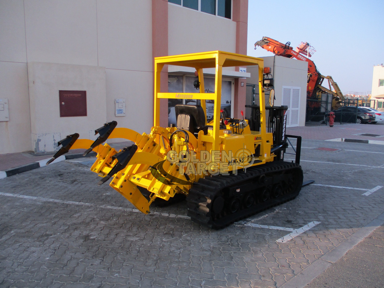 Morooka MK35 Tracks Forklift - Dieselstapler: das Bild 3 Morooka MK35 Tracks Forklift - Dieselstapler: das Bild 3