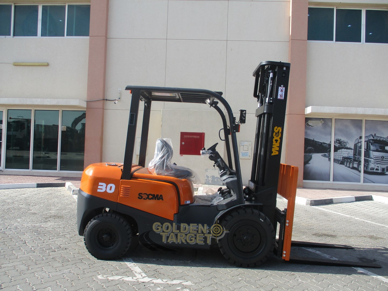 SOCMA HNF-30 Forklift - Dieselstapler: das Bild 5 SOCMA HNF-30 Forklift - Dieselstapler: das Bild 5