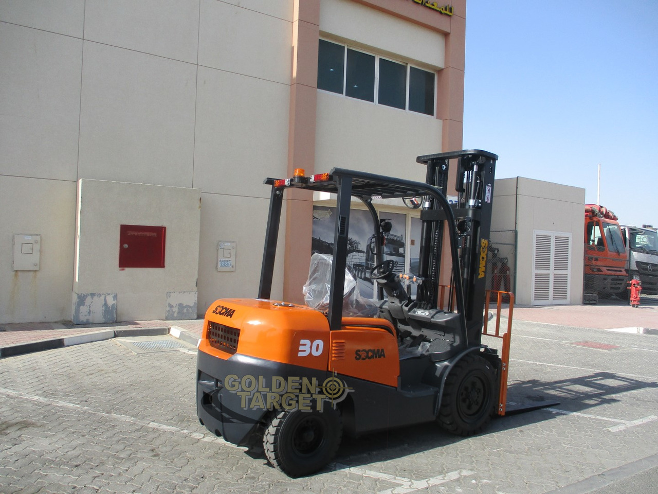 SOCMA HNF-30 Forklift - Dieselstapler: das Bild 3 SOCMA HNF-30 Forklift - Dieselstapler: das Bild 3