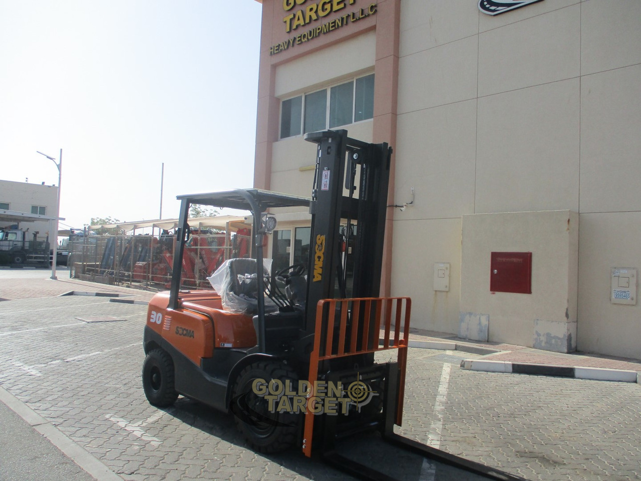 SOCMA HNF-30 Forklift - Dieselstapler: das Bild 1 SOCMA HNF-30 Forklift - Dieselstapler: das Bild 1