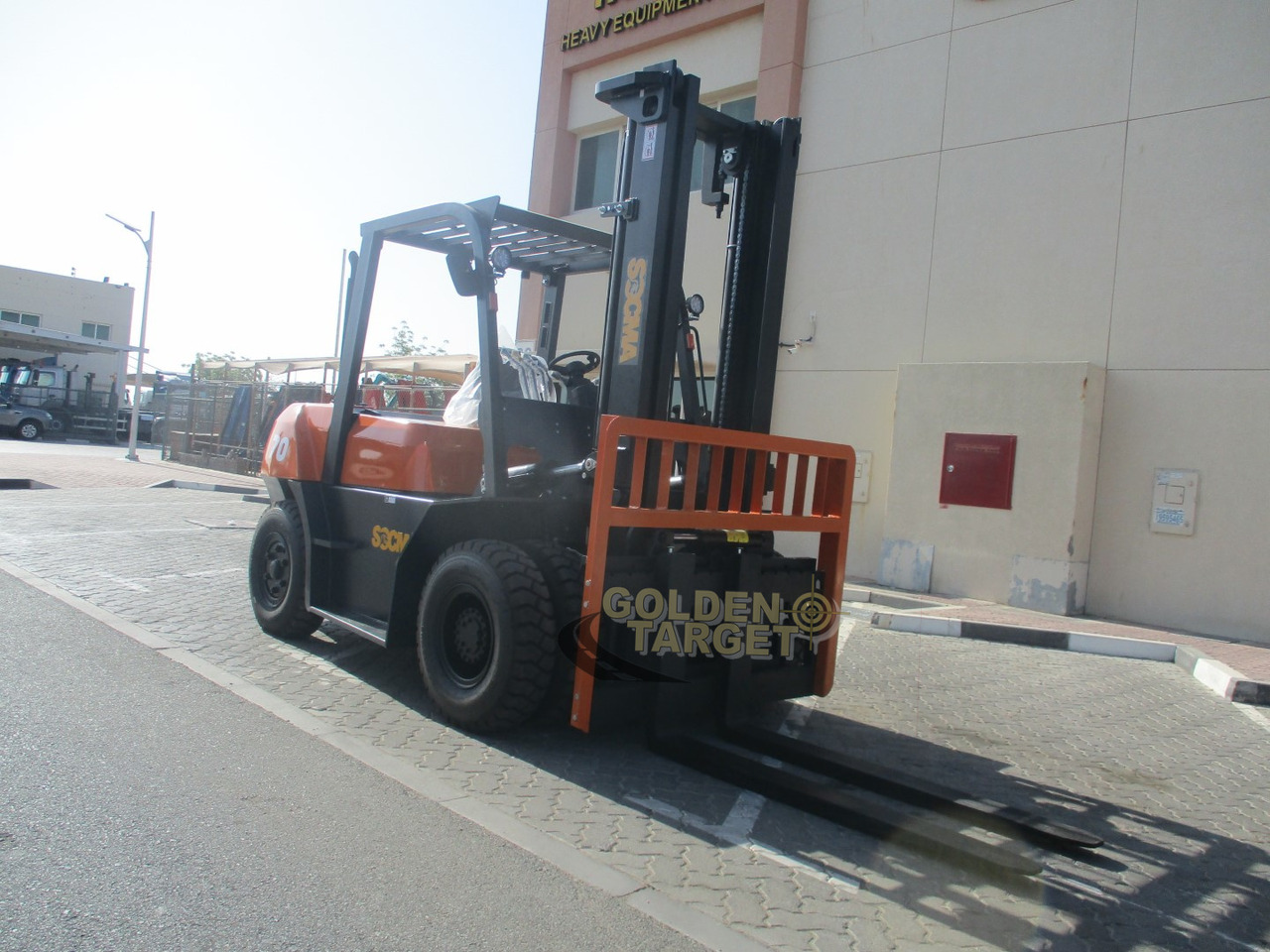 SOCMA HNF-70 Forklift - Dieselstapler: das Bild 1 SOCMA HNF-70 Forklift - Dieselstapler: das Bild 1