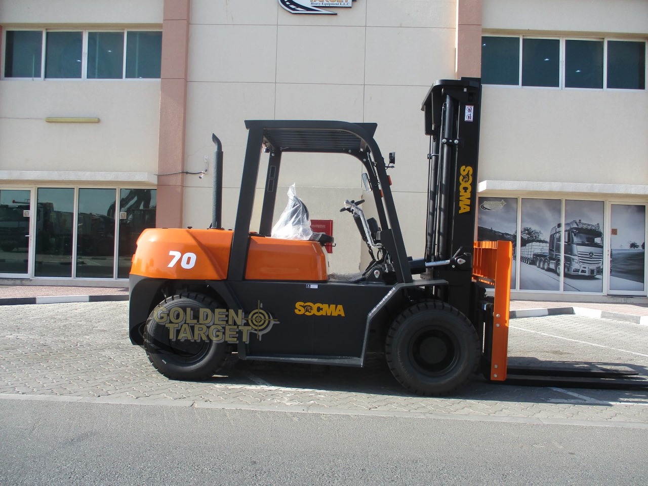 SOCMA HNF-70 Forklift - Dieselstapler: das Bild 5 SOCMA HNF-70 Forklift - Dieselstapler: das Bild 5