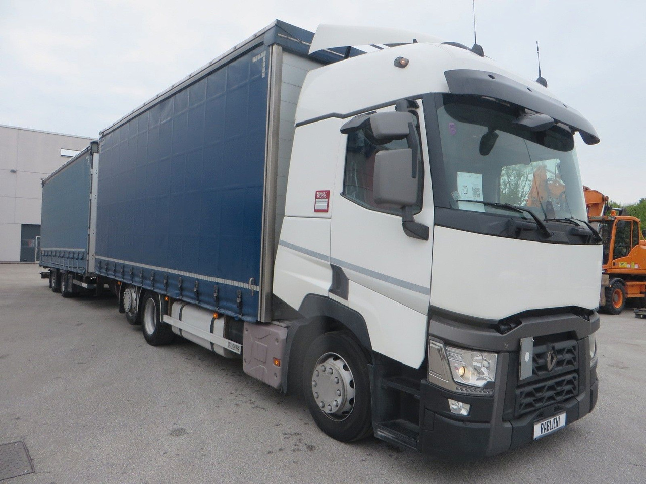Renault T480 SC 6x2 Tandem jumbo 116m3 - Plane LKW: das Bild 2 Renault T480 SC 6x2 Tandem jumbo 116m3 - Plane LKW: das Bild 2