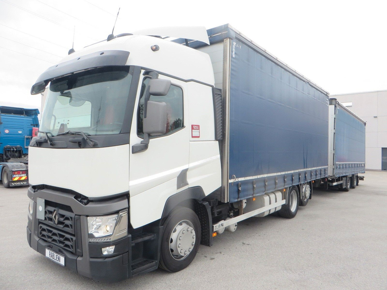 Renault T480 SC 6x2 Tandem jumbo 116m3 - Plane LKW: das Bild 1 Renault T480 SC 6x2 Tandem jumbo 116m3 - Plane LKW: das Bild 1