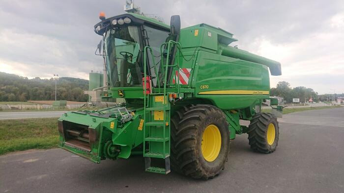 John Deere C 670 - Mähdrescher: das Bild 5 John Deere C 670 - Mähdrescher: das Bild 5