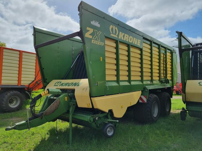 Krone ZX 430 GD - Ladewagen: das Bild 2 Krone ZX 430 GD - Ladewagen: das Bild 2