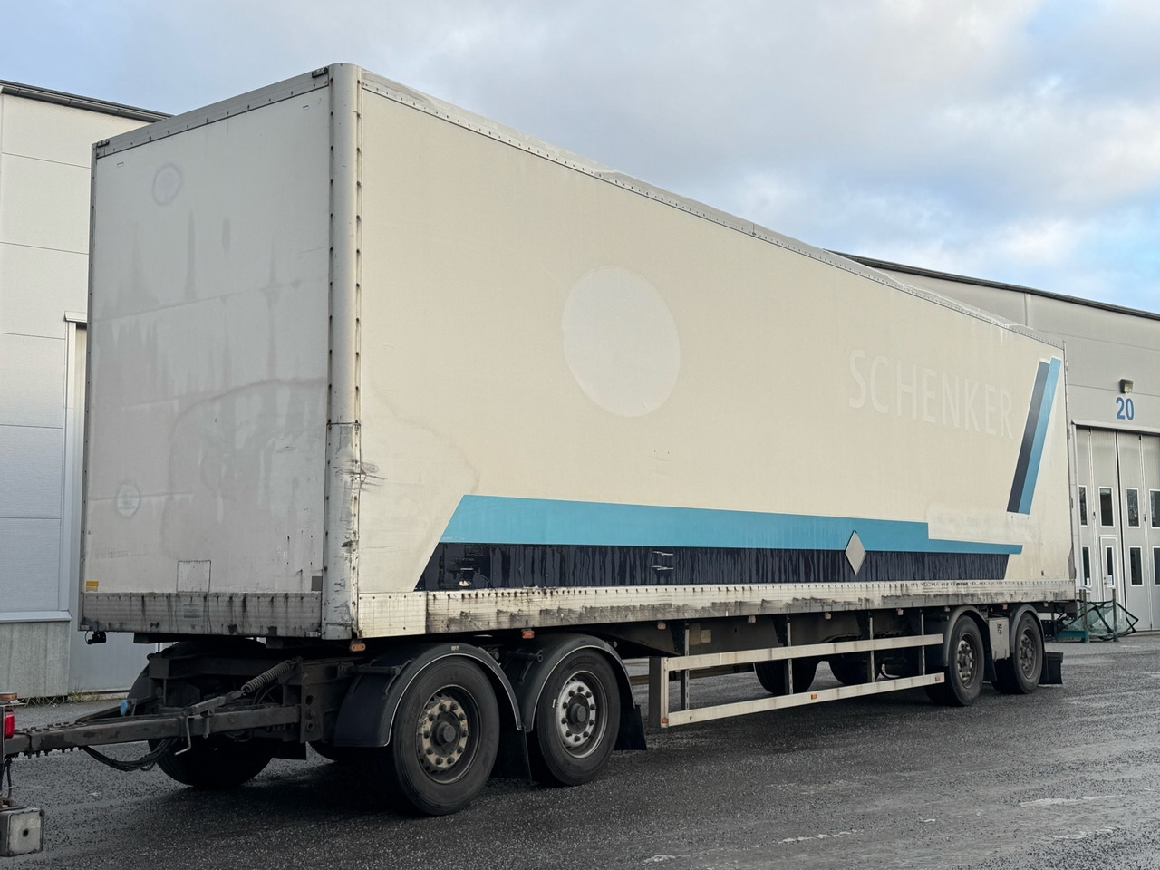 Släp Närko D4MB11L31 -2005 - Koffer Anhänger: das Bild 1 Släp Närko D4MB11L31 -2005 - Koffer Anhänger: das Bild 1