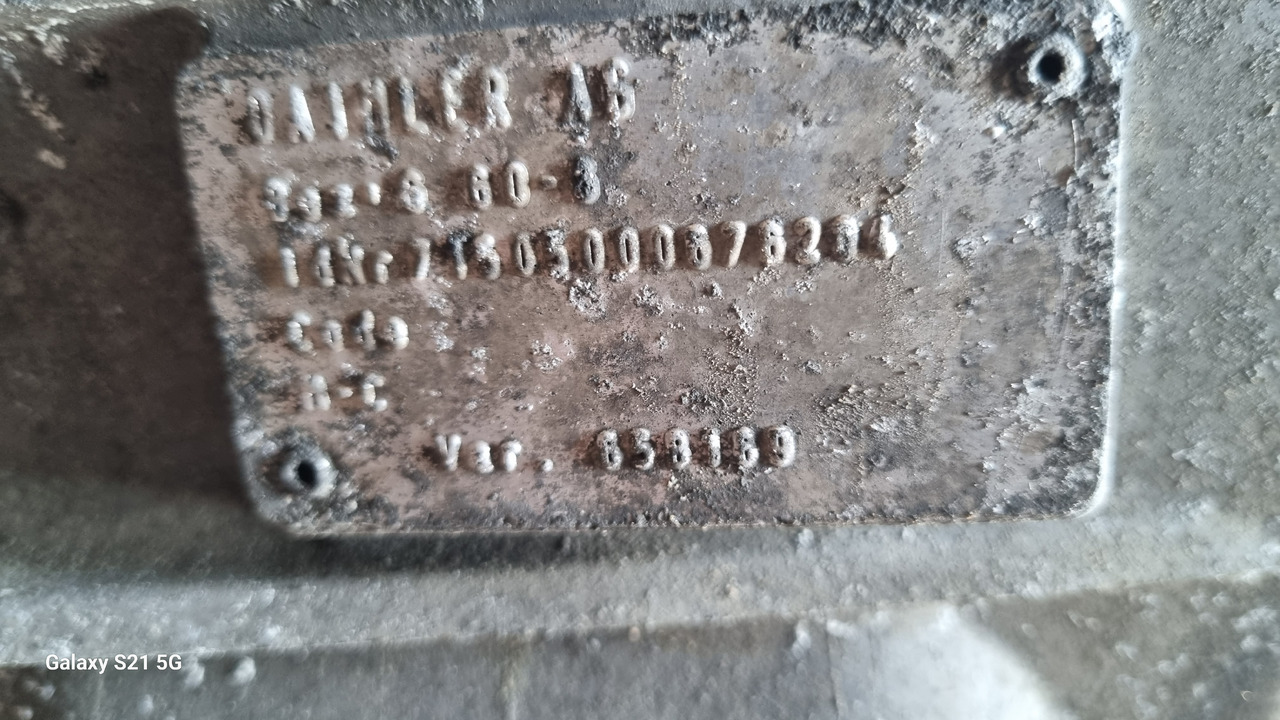 MERCEDES ATEGO 2 ATEGO 2 G 60-6 - Getriebe: das Bild 4 MERCEDES ATEGO 2 ATEGO 2 G 60-6 - Getriebe: das Bild 4