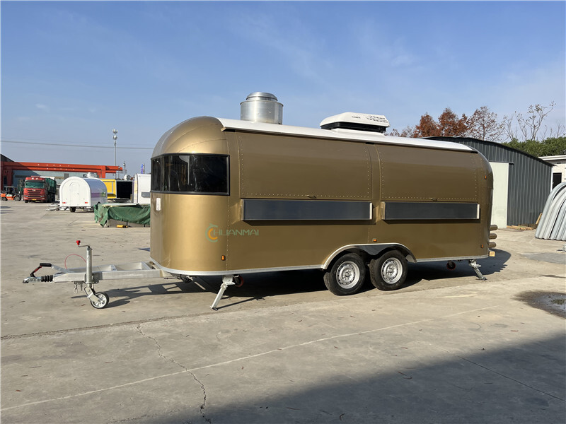 Food Van Airstream Fast Food Truck,Coffee Food Trailers - Verkaufsanhänger: das Bild 2 Food Van Airstream Fast Food Truck,Coffee Food Trailers - Verkaufsanhänger: das Bild 2