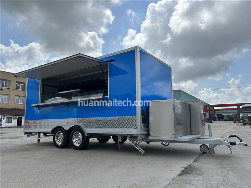 HUANMAI Burger Food Truck ,Coffee Food Trailer, Footruck - Verkaufsanhänger: das Bild 2 HUANMAI Burger Food Truck ,Coffee Food Trailer, Footruck - Verkaufsanhänger: das Bild 2