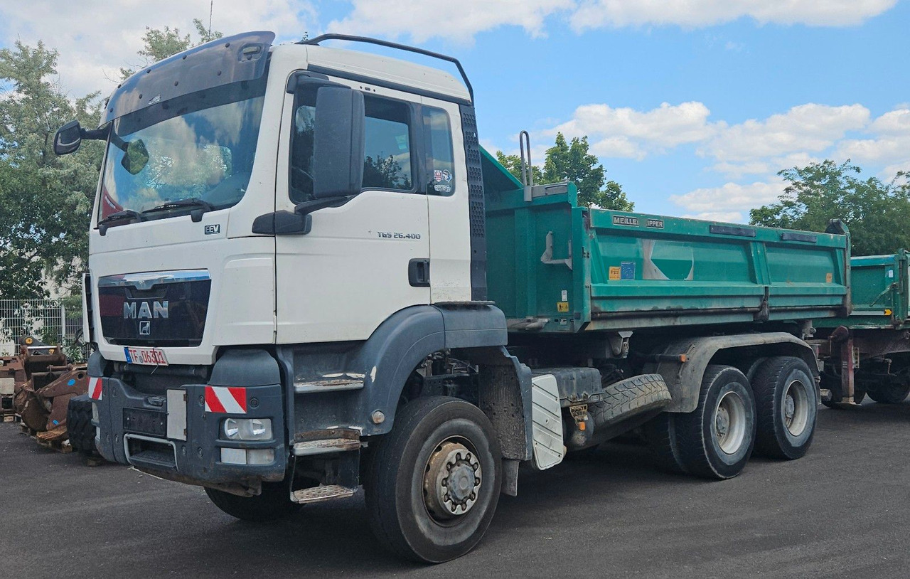 MAN TGS 26.400 6x6 Bordmatik Meiller - Kipper: das Bild 1 MAN TGS 26.400 6x6 Bordmatik Meiller - Kipper: das Bild 1
