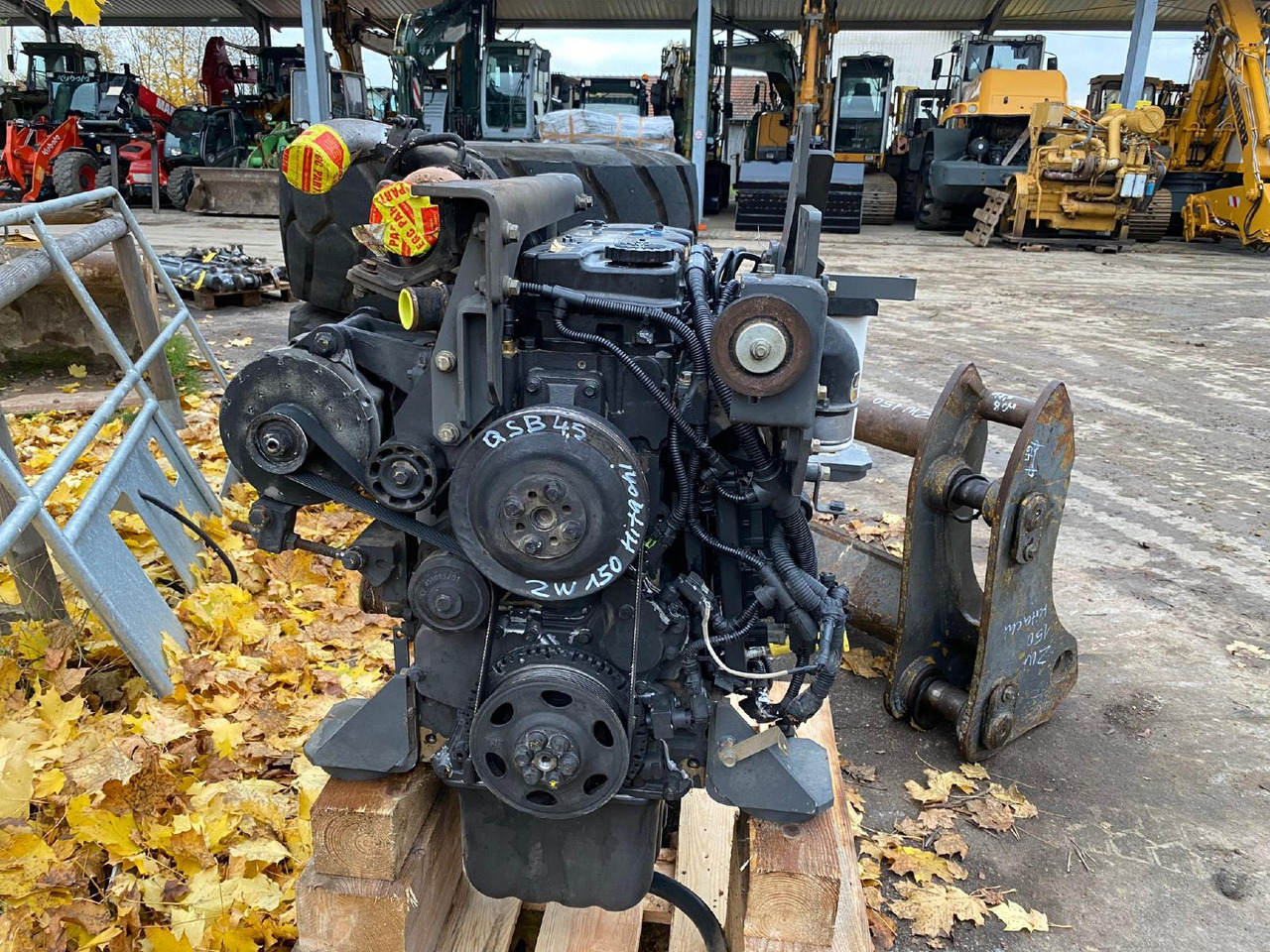Cummins QSB 4.5 aus HItachi ZW 150 - Motor für Baumaschine: das Bild 5 Cummins QSB 4.5 aus HItachi ZW 150 - Motor für Baumaschine: das Bild 5