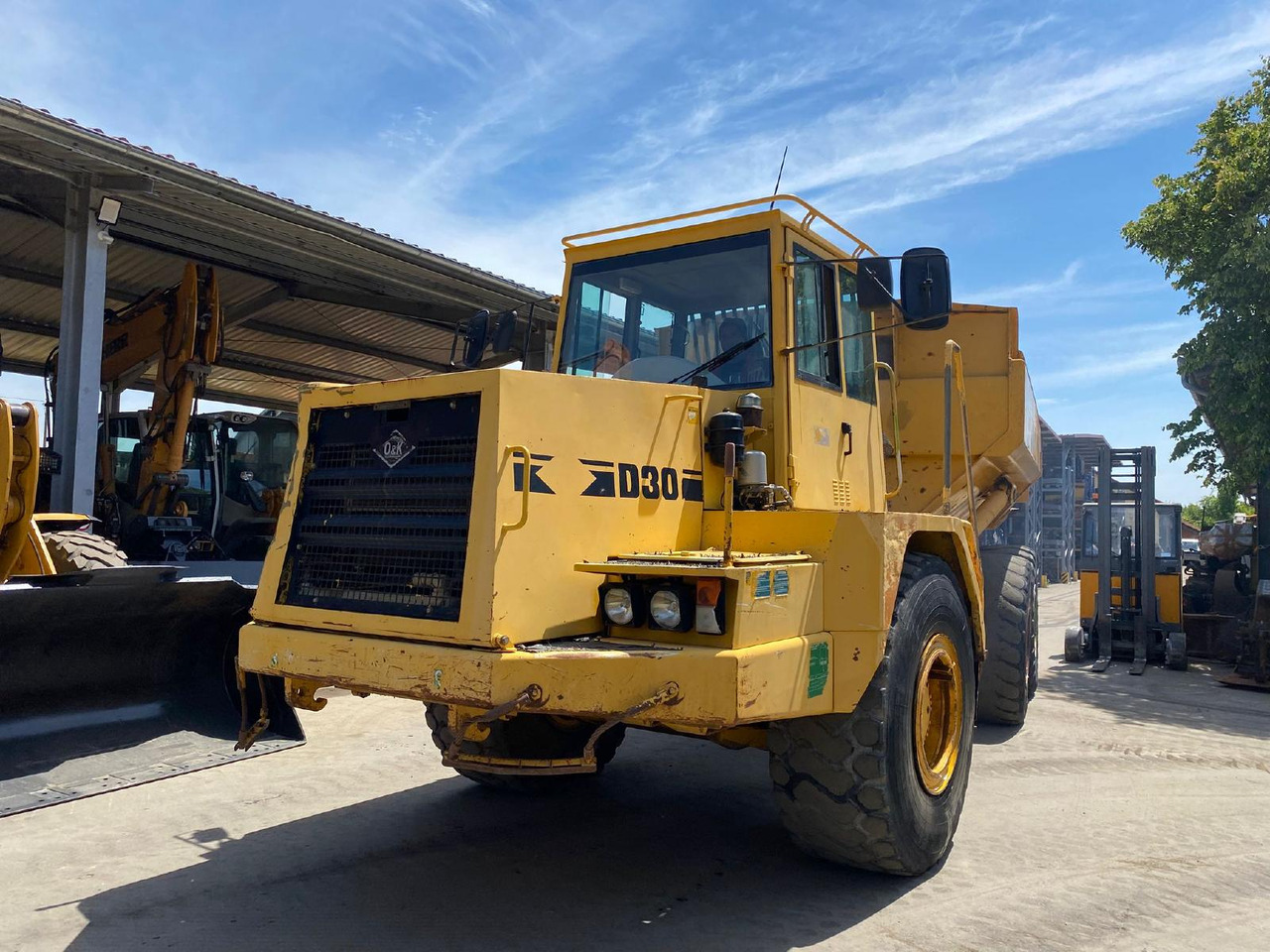 Knickgelenkter Dumper Faun O&K D30: das Bild 9 Knickgelenkter Dumper Faun O&K D30: das Bild 9