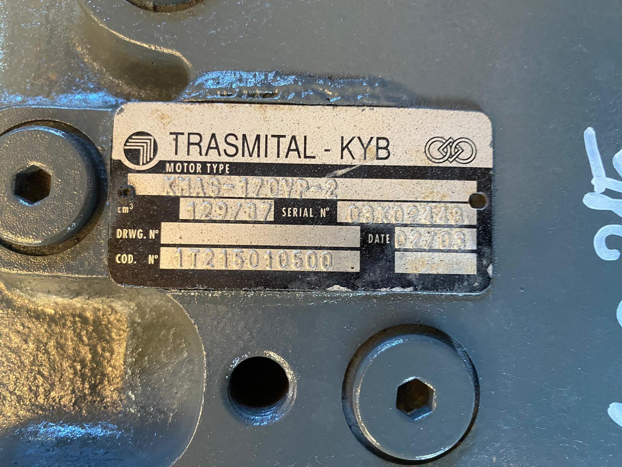 Fiat-Kobelco E 215 - Fahrantrieb für Baumaschine: das Bild 4 Fiat-Kobelco E 215 - Fahrantrieb für Baumaschine: das Bild 4