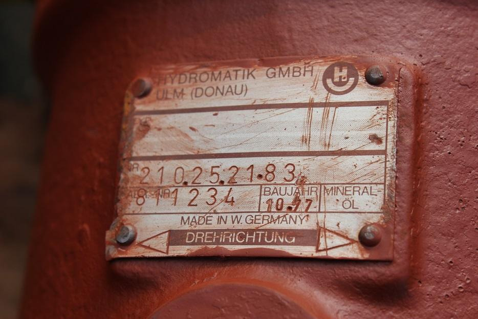 Hydromatik 210.25.21.83 - Fahrantrieb für Baumaschine: das Bild 4 Hydromatik 210.25.21.83 - Fahrantrieb für Baumaschine: das Bild 4