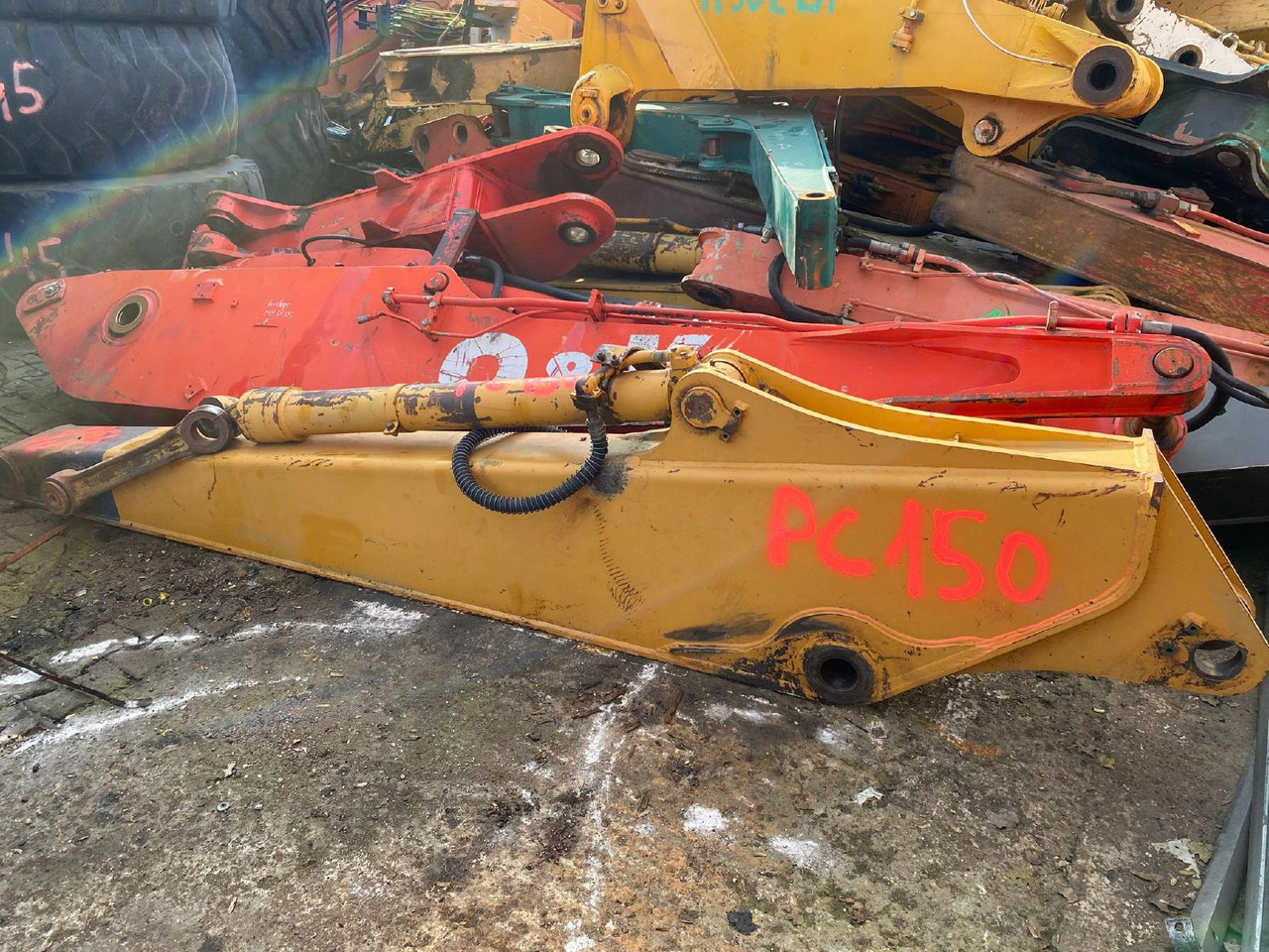Komatsu PC 150 - Ausleger: das Bild 1 Komatsu PC 150 - Ausleger: das Bild 1