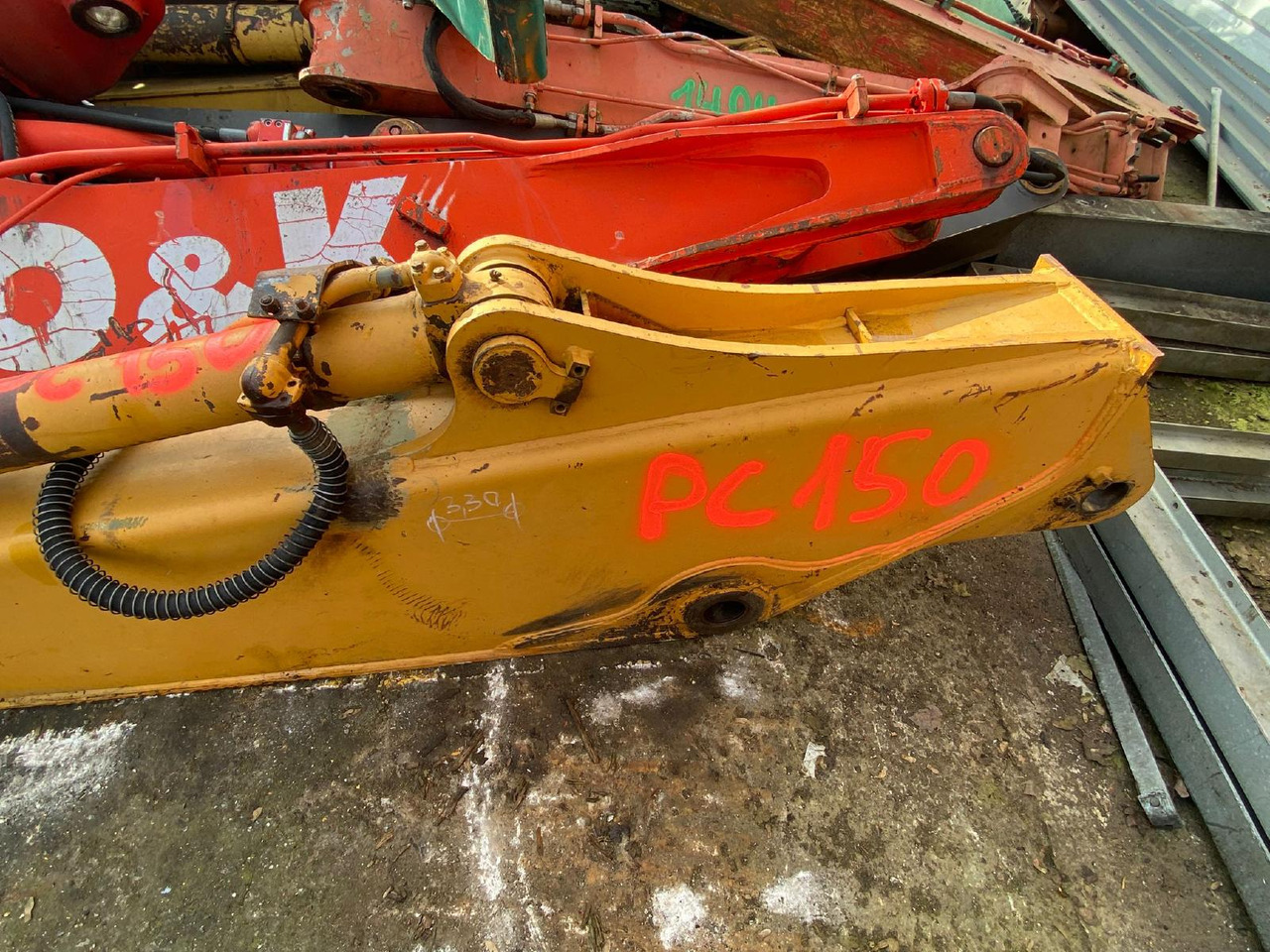 Komatsu PC 150 - Ausleger: das Bild 3 Komatsu PC 150 - Ausleger: das Bild 3