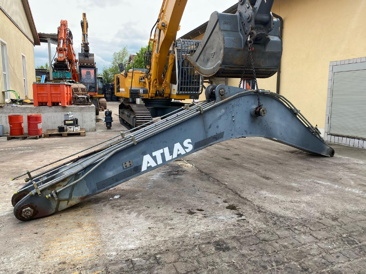 Terex-Atlas TC 240LC - Ausleger: das Bild 5 Terex-Atlas TC 240LC - Ausleger: das Bild 5