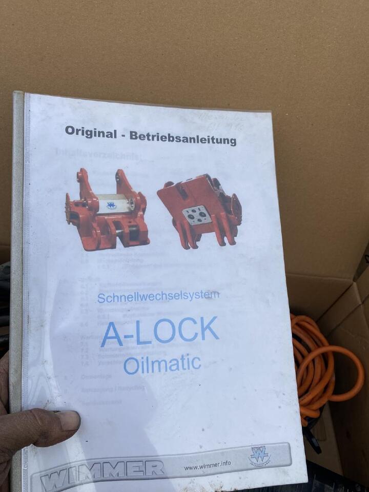 Wimmer A Lock 3 - Schnellwechsler für Baumaschine: das Bild 5 Wimmer A Lock 3 - Schnellwechsler für Baumaschine: das Bild 5