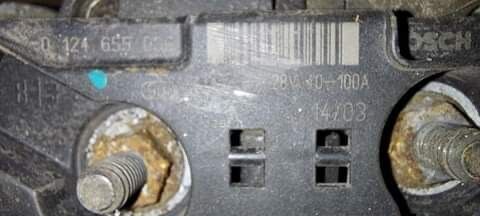 Bosch , 110A , 28V DAF CF75, XF 95 - Lichtmaschine für LKW: das Bild 4 Bosch , 110A , 28V DAF CF75, XF 95 - Lichtmaschine für LKW: das Bild 4