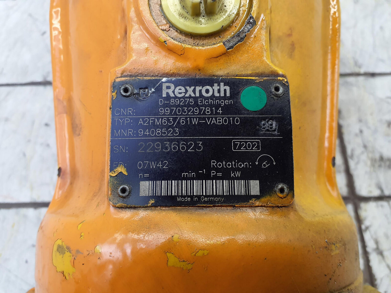 FAUN ATF 60-3 hydraulic winch engine - Hydraulikpumpe für Mobilkran: das Bild 5 FAUN ATF 60-3 hydraulic winch engine - Hydraulikpumpe für Mobilkran: das Bild 5