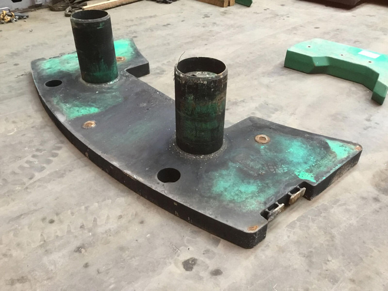Faun ATF 60-3 counterweight base plate 1,6 ton - Gegengewicht für Baumaschine: das Bild 2 Faun ATF 60-3 counterweight base plate 1,6 ton - Gegengewicht für Baumaschine: das Bild 2