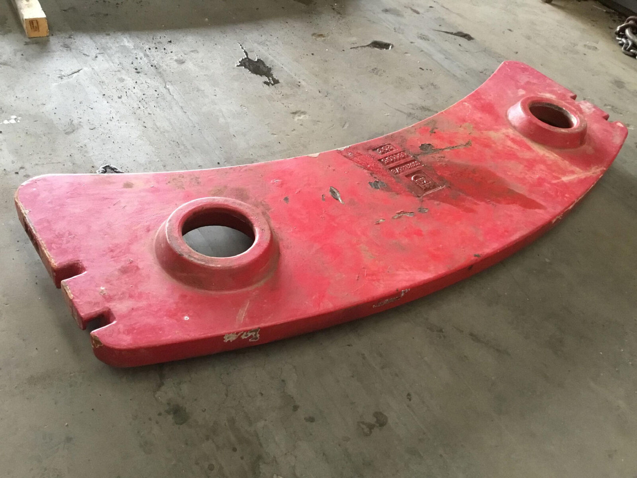 Grove GMK 3055 counterweight 1,0 Ton - Gegengewicht für Mobilkran: das Bild 2 Grove GMK 3055 counterweight 1,0 Ton - Gegengewicht für Mobilkran: das Bild 2