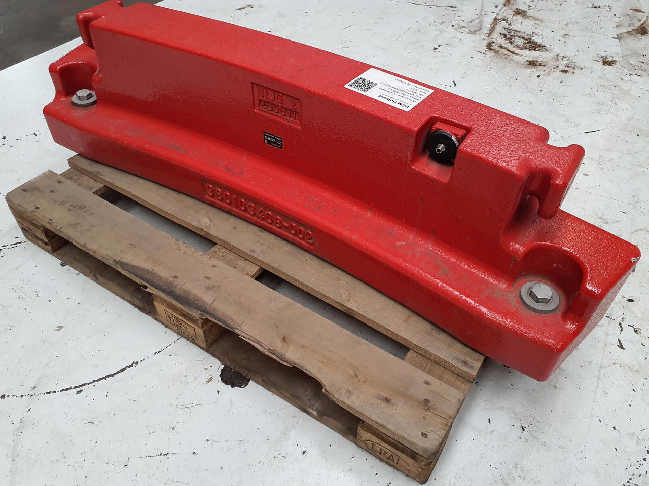 Liebherr LTM 1090-4.2 counterweight 0.71T - Gegengewicht für Mobilkran: das Bild 4 Liebherr LTM 1090-4.2 counterweight 0.71T - Gegengewicht für Mobilkran: das Bild 4