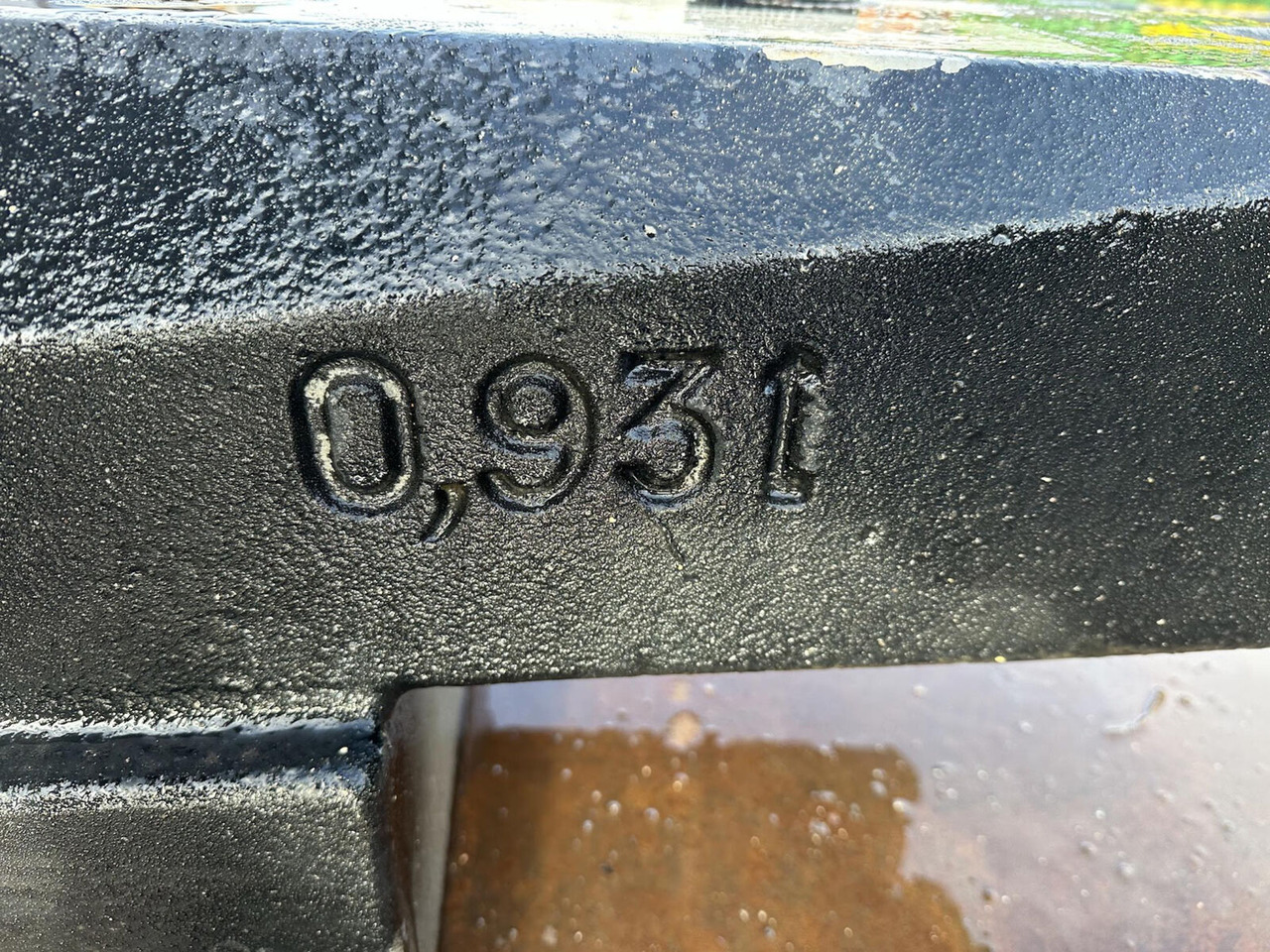 Liebherr LTM 1100-5.2 Counterweight 0,93 ton - Gegengewicht für Mobilkran: das Bild 5 Liebherr LTM 1100-5.2 Counterweight 0,93 ton - Gegengewicht für Mobilkran: das Bild 5