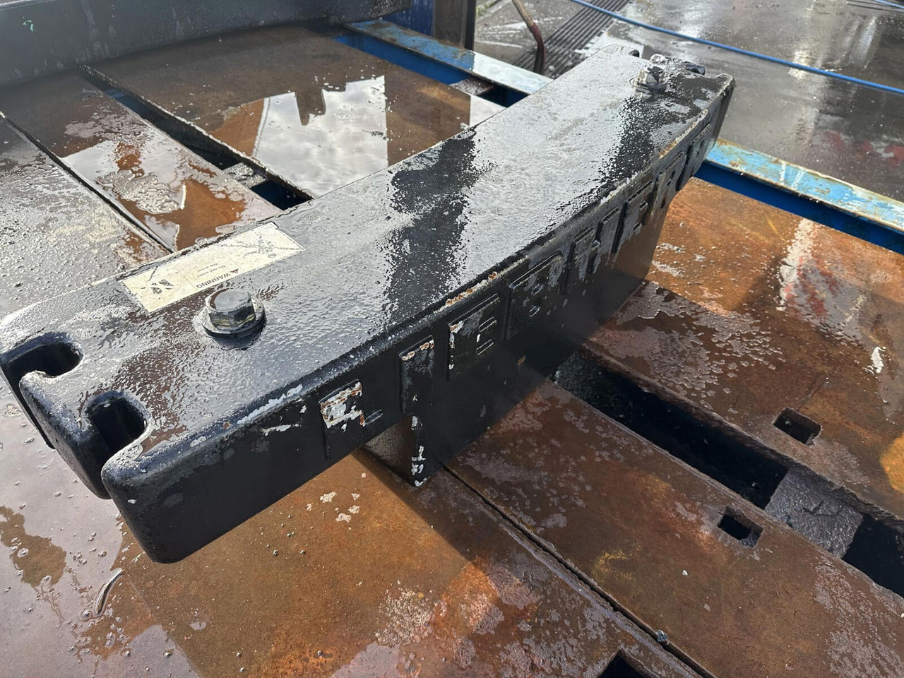 Liebherr LTM 1100-5.2 Counterweight 0,93 ton - Gegengewicht für Mobilkran: das Bild 4 Liebherr LTM 1100-5.2 Counterweight 0,93 ton - Gegengewicht für Mobilkran: das Bild 4