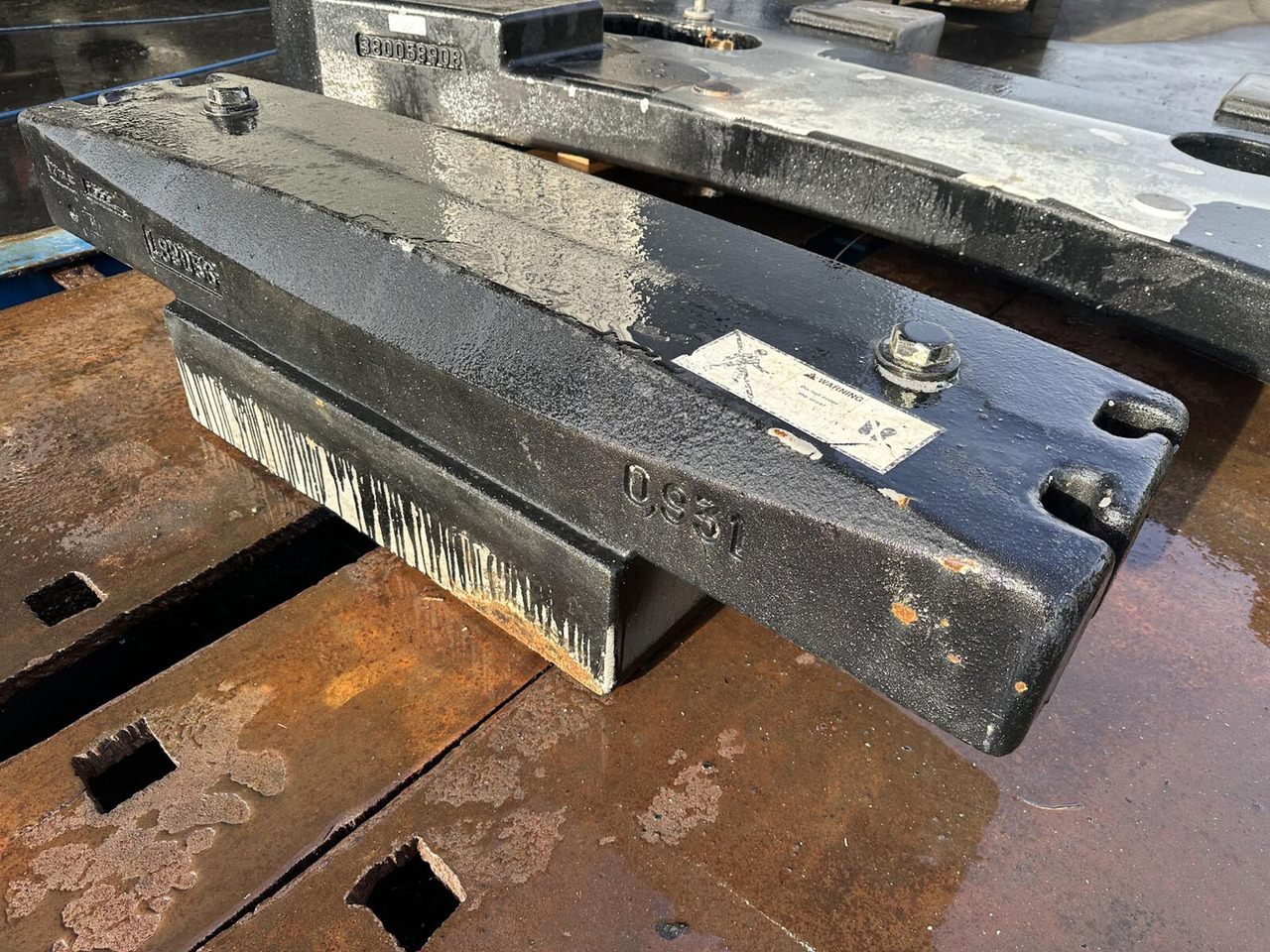 Liebherr LTM 1100-5.2 Counterweight 0,93 ton - Gegengewicht für Mobilkran: das Bild 3 Liebherr LTM 1100-5.2 Counterweight 0,93 ton - Gegengewicht für Mobilkran: das Bild 3