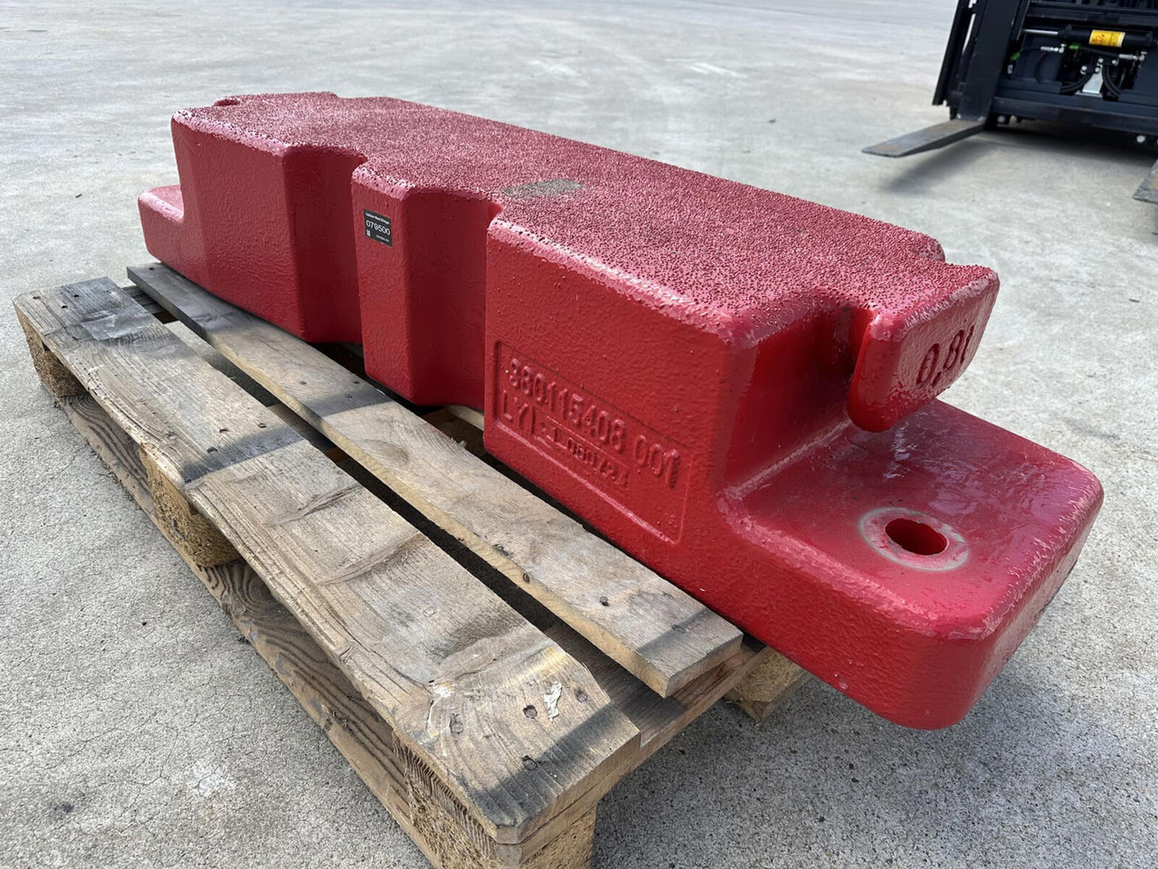 Liebherr LTM 1150-5.3 counterweight 0,8 ton - Gegengewicht für Mobilkran: das Bild 3 Liebherr LTM 1150-5.3 counterweight 0,8 ton - Gegengewicht für Mobilkran: das Bild 3