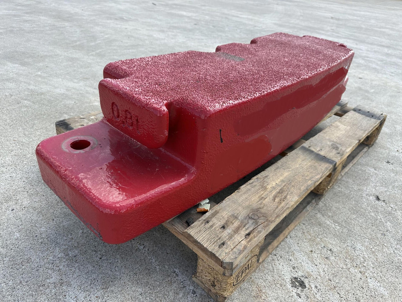 Liebherr LTM 1150-5.3 counterweight 0,8 ton - Gegengewicht für Mobilkran: das Bild 2 Liebherr LTM 1150-5.3 counterweight 0,8 ton - Gegengewicht für Mobilkran: das Bild 2