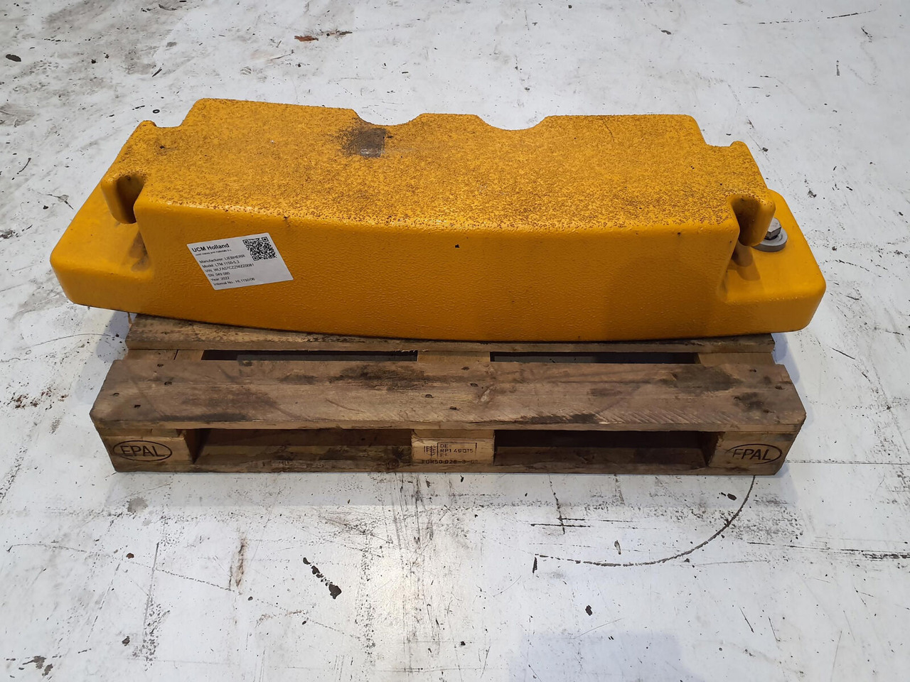 Liebherr LTM 1150-5.3 counterweight 0.8T - Gegengewicht für Mobilkran: das Bild 1 Liebherr LTM 1150-5.3 counterweight 0.8T - Gegengewicht für Mobilkran: das Bild 1