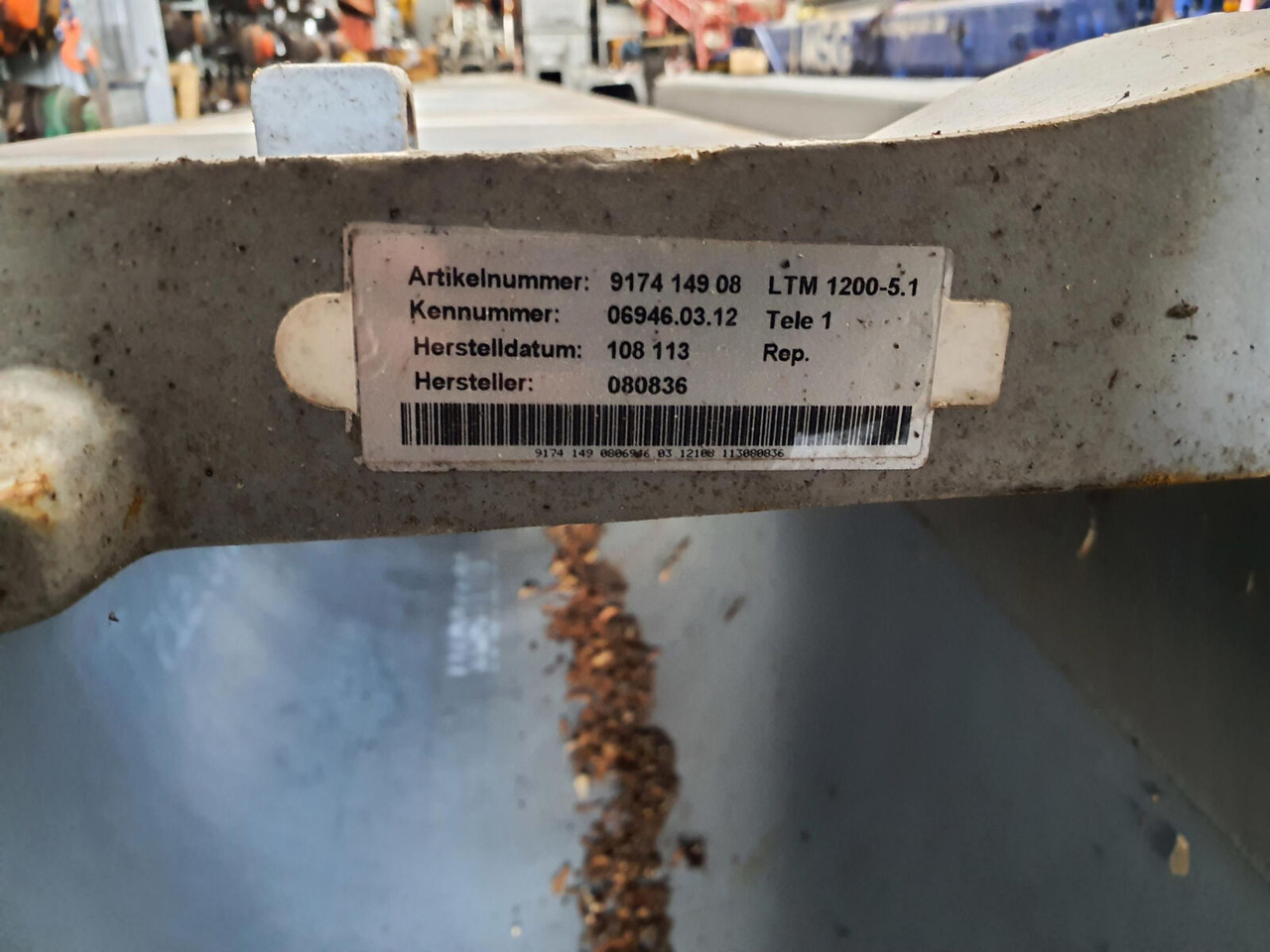 Liebherr LTM 1200-5.1 Telescopic section 1 - Ausleger für All-Terrain Kran: das Bild 5 Liebherr LTM 1200-5.1 Telescopic section 1 - Ausleger für All-Terrain Kran: das Bild 5