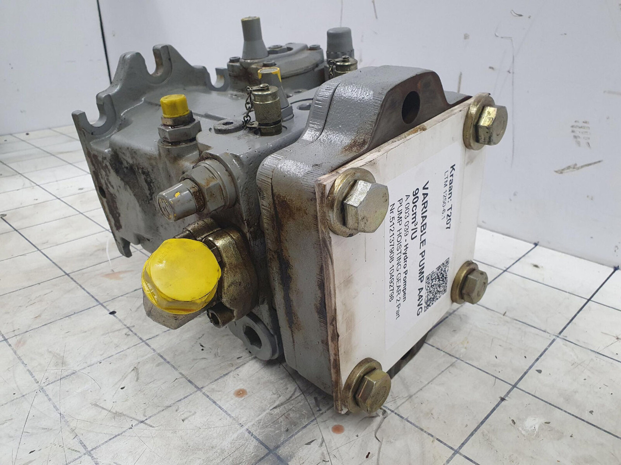 Liebherr LTM 1250-6.1 VARIABLE PUMP A4VG 90cm³/U - Hydraulikpumpe für Mobilkran: das Bild 4 Liebherr LTM 1250-6.1 VARIABLE PUMP A4VG 90cm³/U - Hydraulikpumpe für Mobilkran: das Bild 4