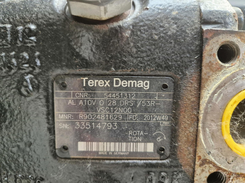 Terex Terex Challenger 3160 Variable pump ass - Hydraulikpumpe für Kran: das Bild 5 Terex Terex Challenger 3160 Variable pump ass - Hydraulikpumpe für Kran: das Bild 5