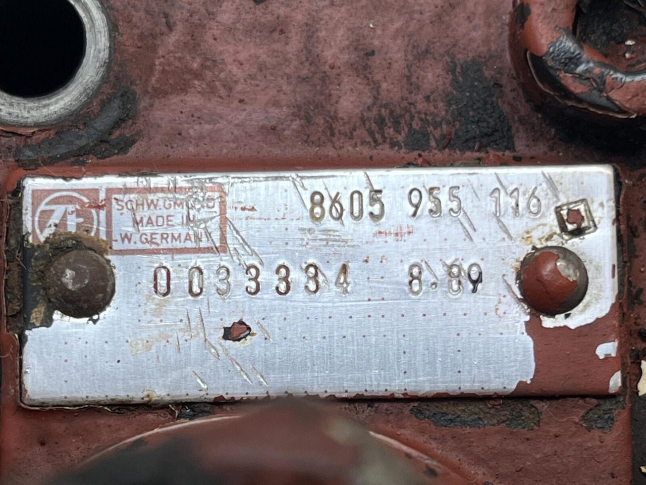 ZF Emergency steering pump ZF - Hydraulikpumpe für Mobilkran: das Bild 5 ZF Emergency steering pump ZF - Hydraulikpumpe für Mobilkran: das Bild 5