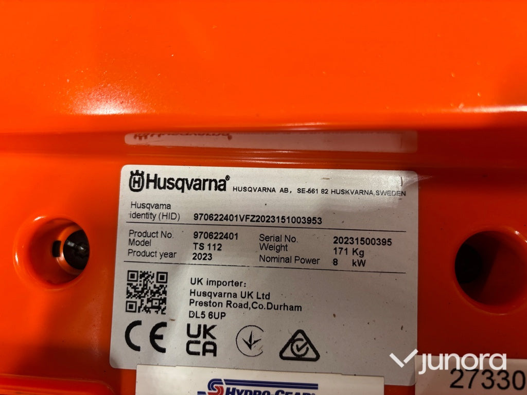 Rasenmäher Åkgräsklippare - Husqvarna TS112: das Bild 19 Rasenmäher Åkgräsklippare - Husqvarna TS112: das Bild 19