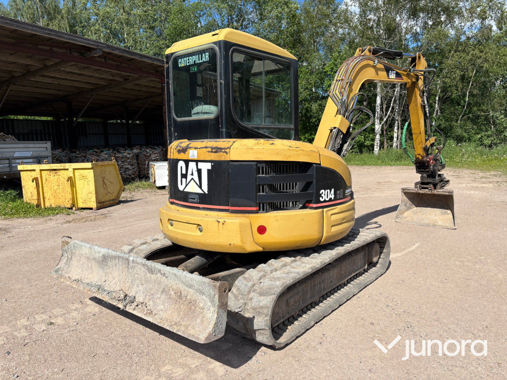 Grävmaskin CAT 304 CR 4-ton - Minibagger: das Bild 5 Grävmaskin CAT 304 CR 4-ton - Minibagger: das Bild 5