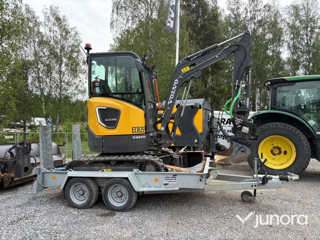 Grävmaskin Volvo ECR25D Electric - Minibagger: das Bild 4 Grävmaskin Volvo ECR25D Electric - Minibagger: das Bild 4